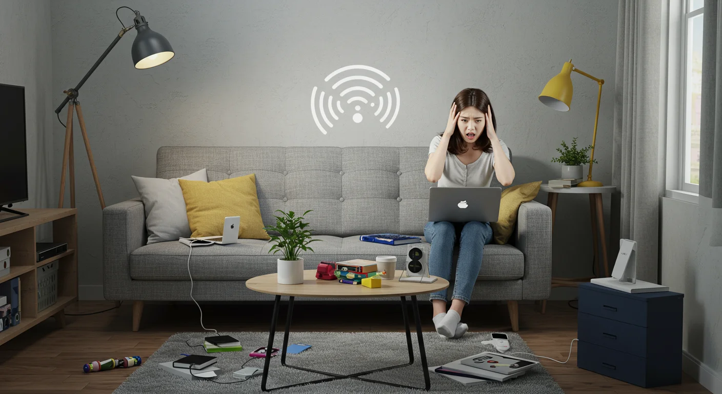 우리집 Wi-Fi 속도가 느려지는 이유 (주요 요인)