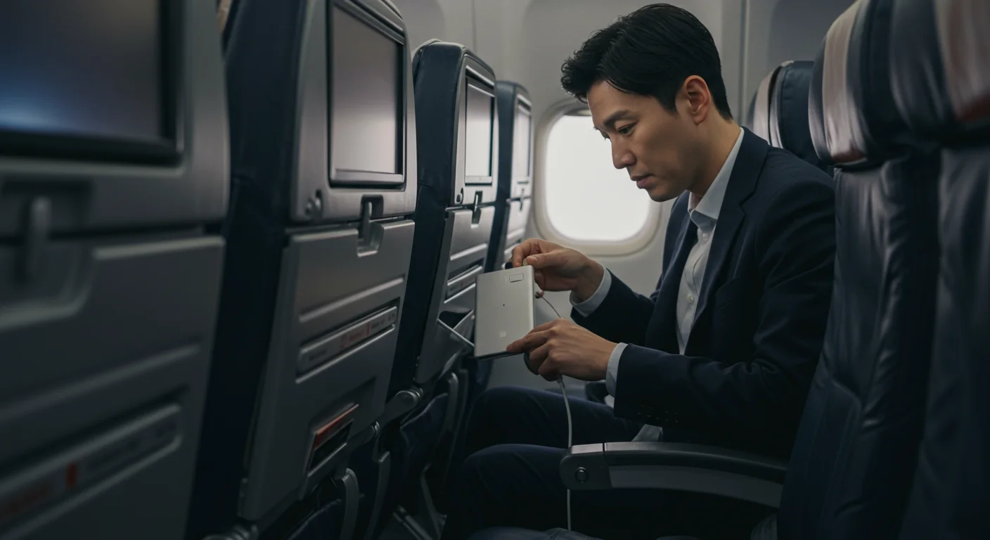 기내 보관 위치 및 사용 제한 규정